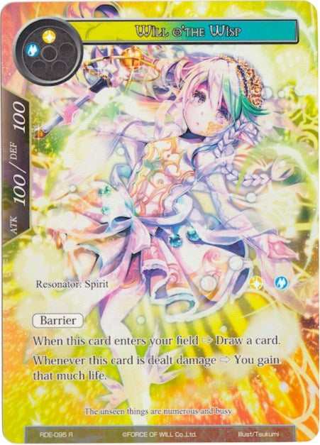 Will o’the Wisp (Full Art) (95) [RDE] - Force of Will Single