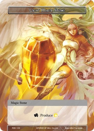 Light Magic Stone (103) [RDE] - Force of Will Single