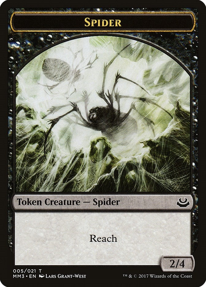 Spider Token (0) [MM3] - MTG Single