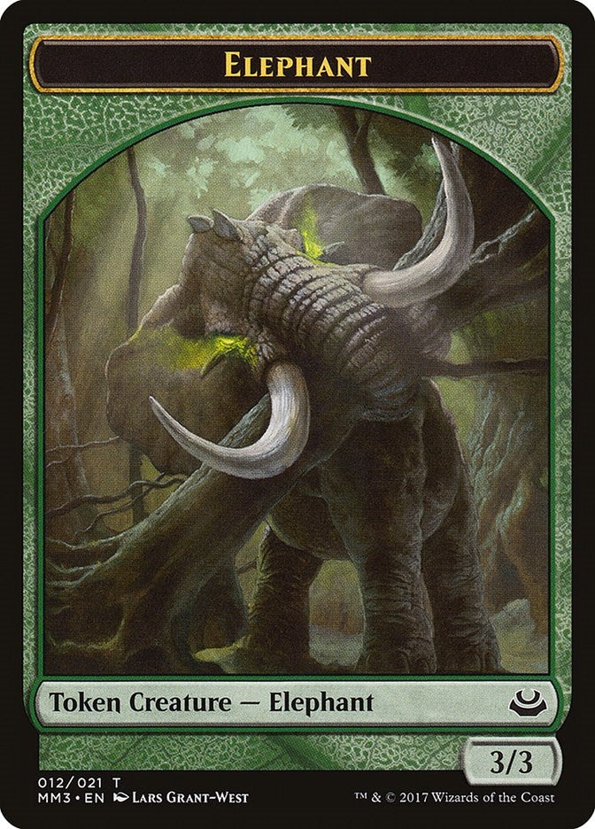 Elephant Token (0) [MM3] - MTG Single