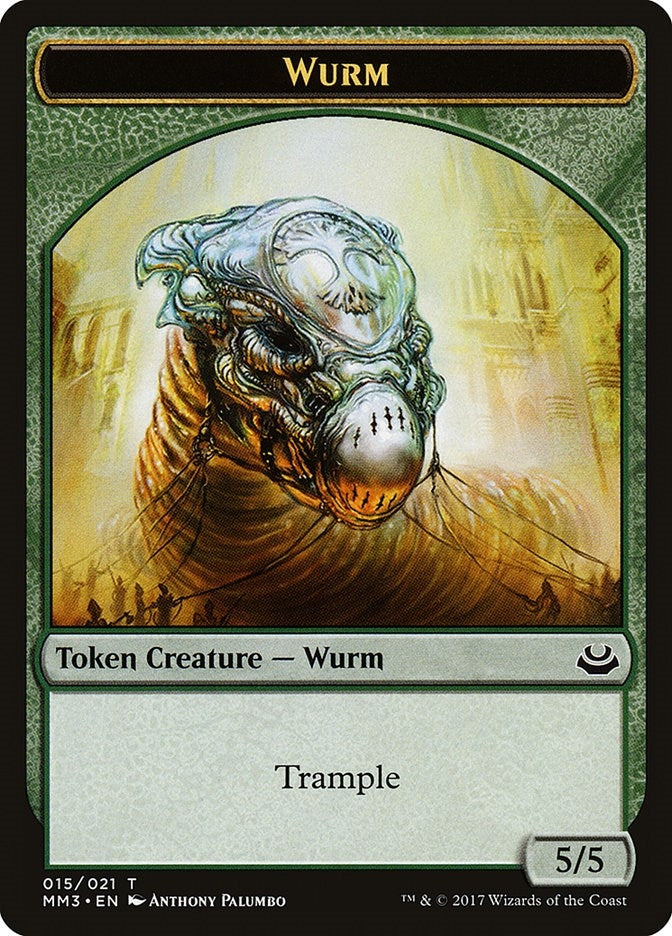 Wurm Token (0) [MM3] - MTG Single