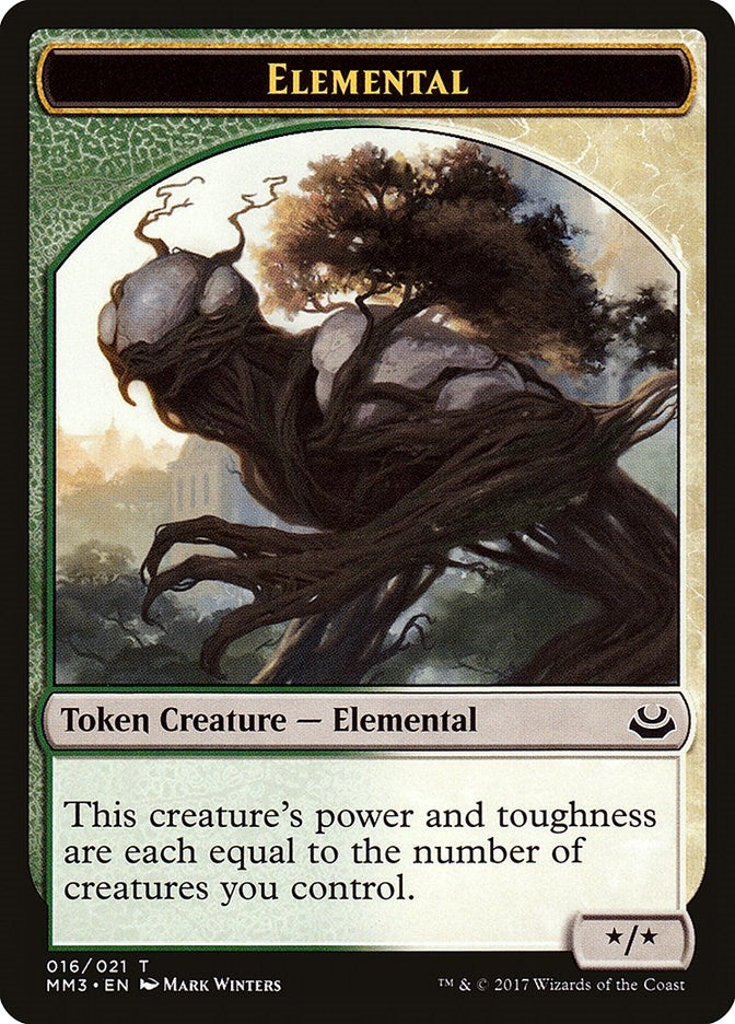 Elemental Token (0) [MM3] - MTG Single