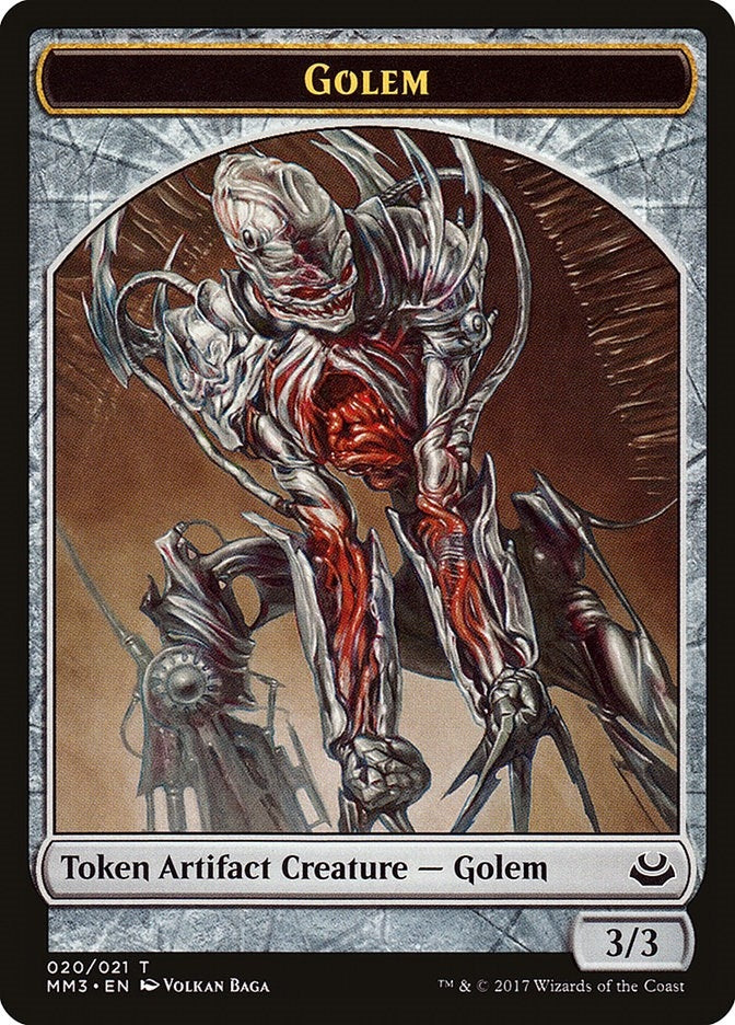 Golem Token (0) [MM3] - MTG Single