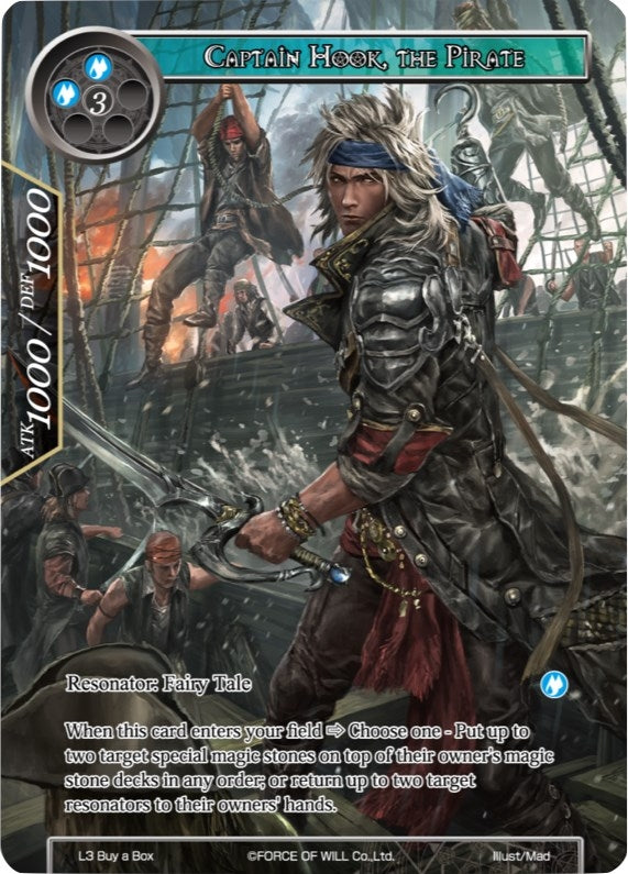 Captain Hook the Pirate (3) [PRO] - Force of Will Single