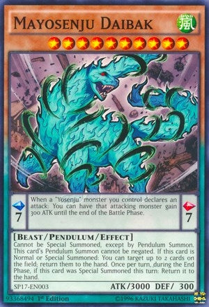 Mayosenju Daibak (17003) (SP17) - YuGiOh Single