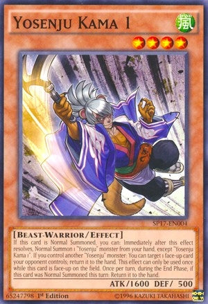 Yosenju Kama 1 (Starfoil) (17004) (SP17) - YuGiOh Single