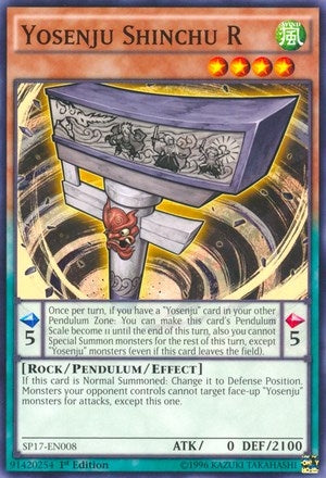 Yosenju Shinchu R (17008) (SP17) - YuGiOh Single