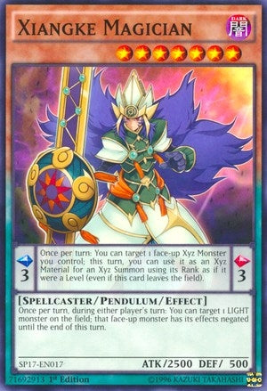 Xiangke Magician (Starfoil) (17017) (SP17) - YuGiOh Single