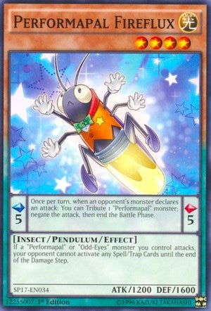Performapal Fireflux (17034) (SP17) - YuGiOh Single