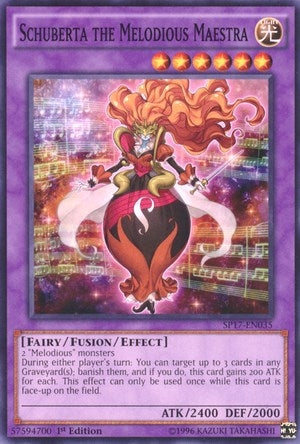 Schuberta the Melodious Maestra (17035) (SP17) - YuGiOh Single