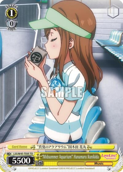 ’Midsummer Aquarium’ Hanamaru Kunikida (4505) [LSS/W45] - Weiss Schwarz Single