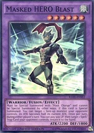 Masked HERO Blast (2) (RATE) - YuGiOh Single