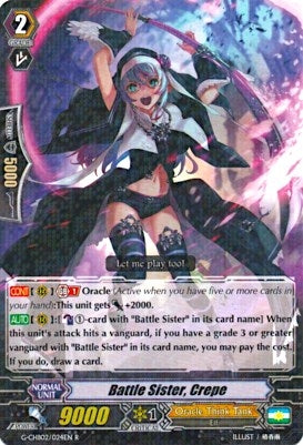 Battle Sister Crepe (2024) [G-CHB02] - Cardfight Vanguard Single