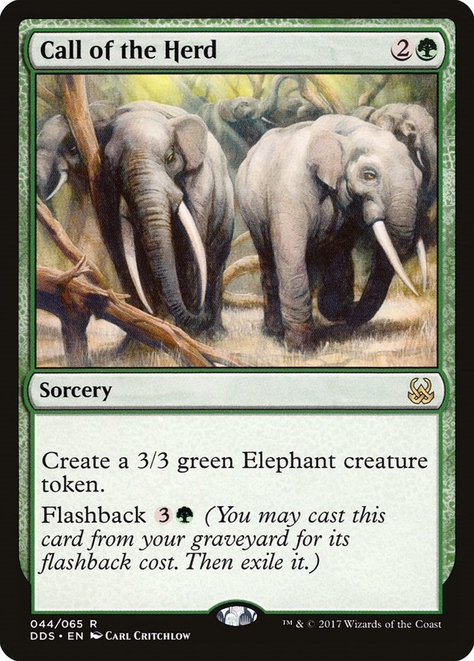 Call of the Herd (44) [DDS] - MTG Single