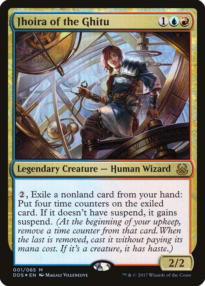 Jhoira of the Ghitu (1) [DDS] - MTG Single
