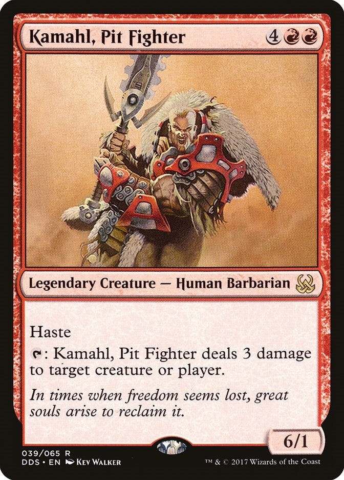Kamahl Pit Fighter (39) [DDS] - MTG Single