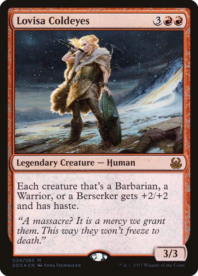 Lovisa Coldeyes (34) [DDS] - MTG Single