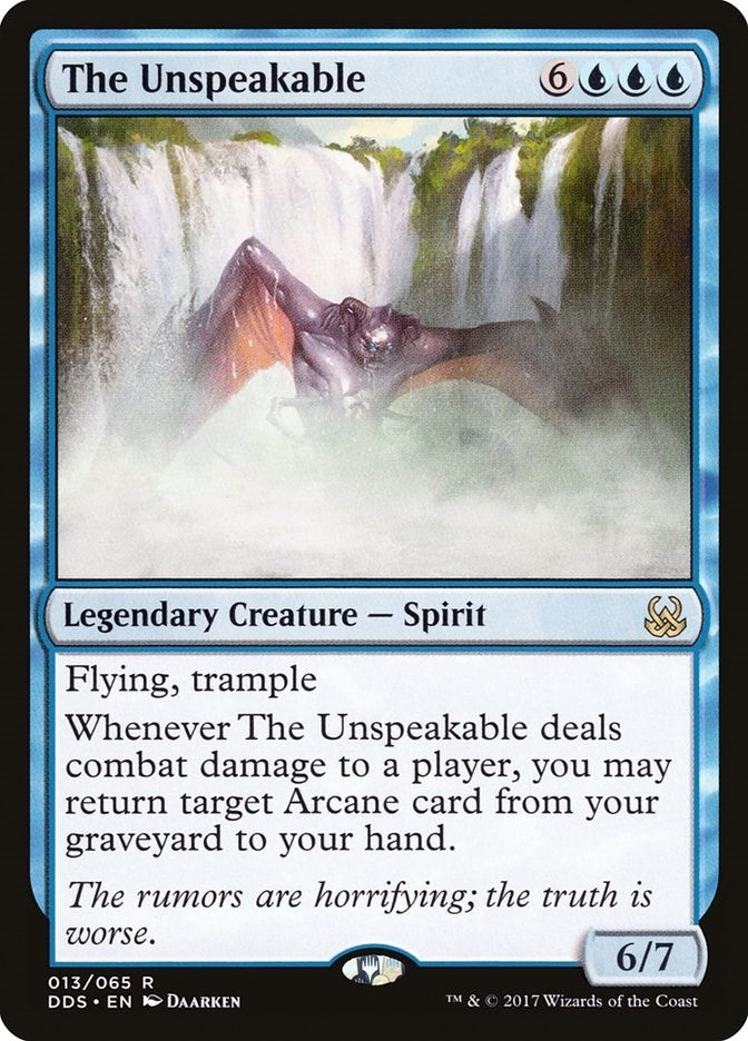 The Unspeakable (13) [DDS] - MTG Single