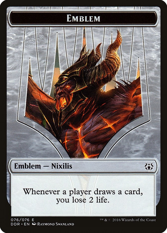 Emblem - Ob Nixilis Reignited (0) [DDR] - MTG Single