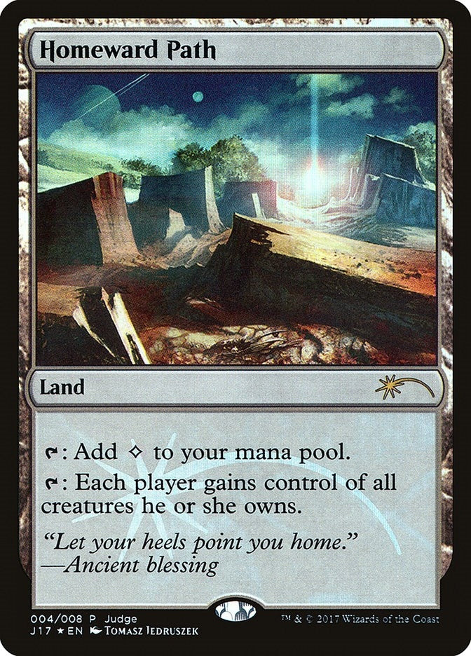 Homeward Path (4) [JDG] - MTG Single
