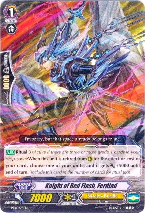 Knight of Red Flash Ferdiad (273) [PR] - Cardfight Vanguard Single