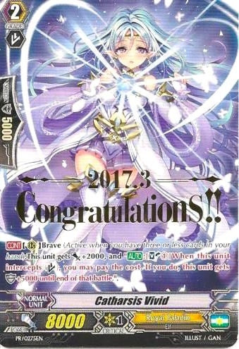 Catharsis Vivid (Hot Stamped) (275) [PR] - Cardfight Vanguard Single
