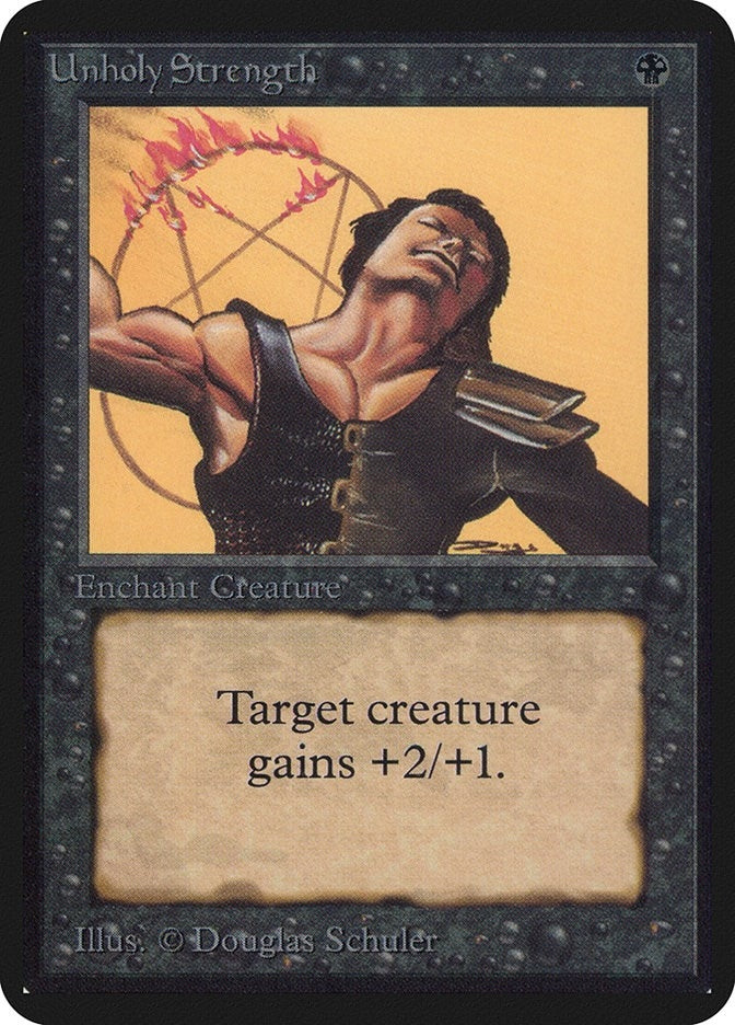 Unholy Strength [LEA] - MTG Single