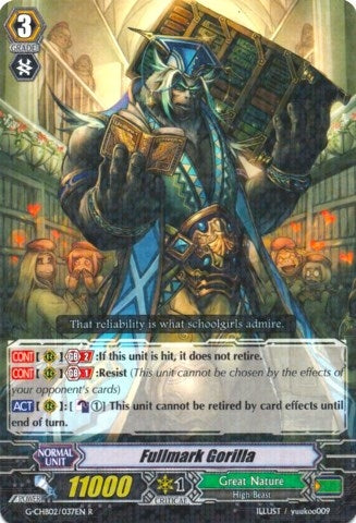 Fullmark Gorilla (2037) [G-CHB02] - Cardfight Vanguard Single