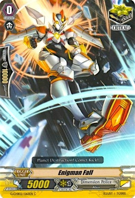 Enigman Fall (2062) [G-CHB02] - Cardfight Vanguard Single