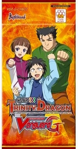 We ARE!!! Trinity Dragon Booster Pack [G-CHB02] - Cardfight Vanguard Sealed