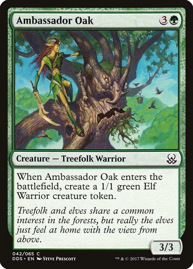 Ambassador Oak (42) [DDS] - MTG Single
