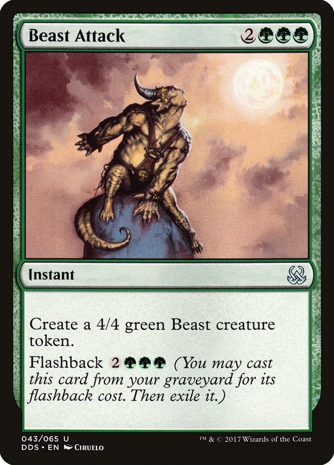 Beast Attack (43) [DDS] - MTG Single