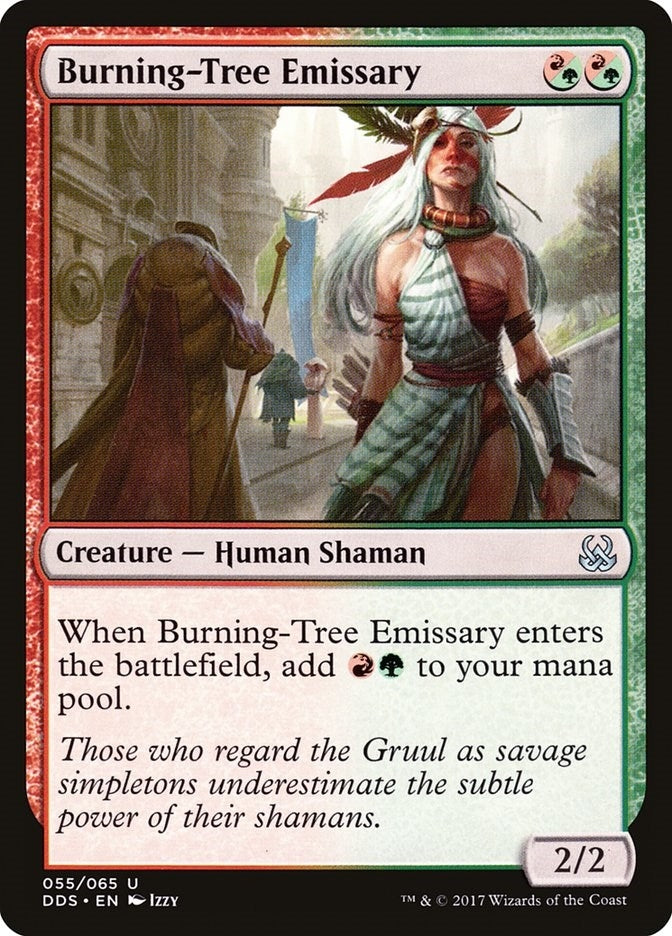 Burning-Tree Emissary (55) [DDS] - MTG Single