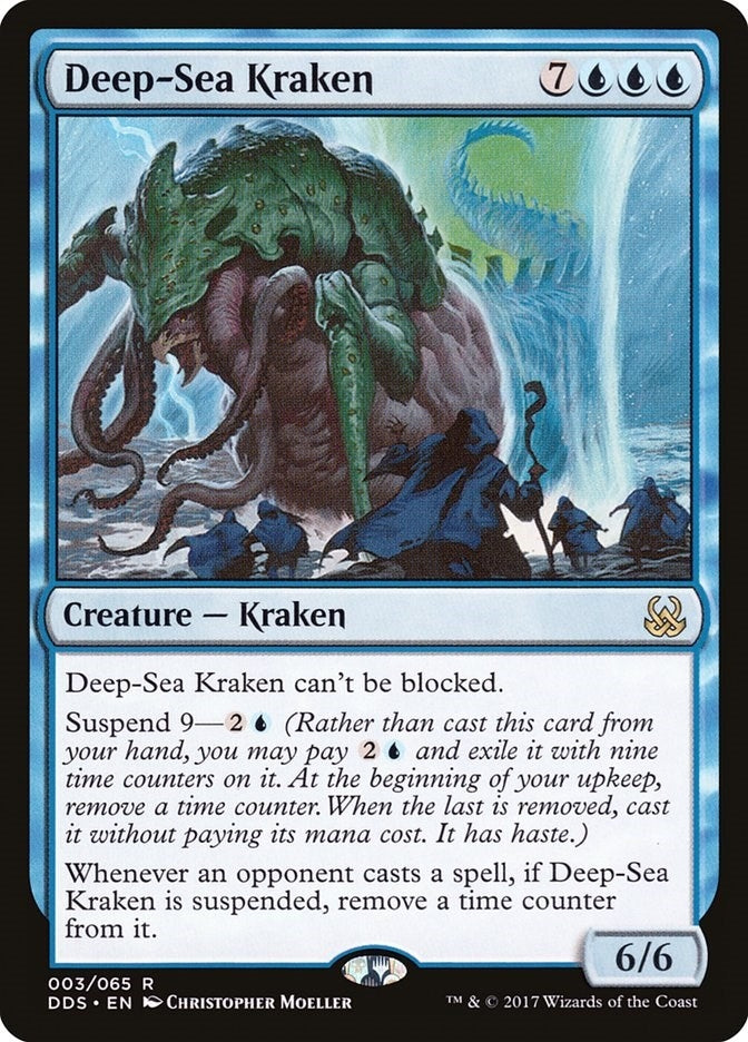 Deep-Sea Kraken (3) [DDS] - MTG Single