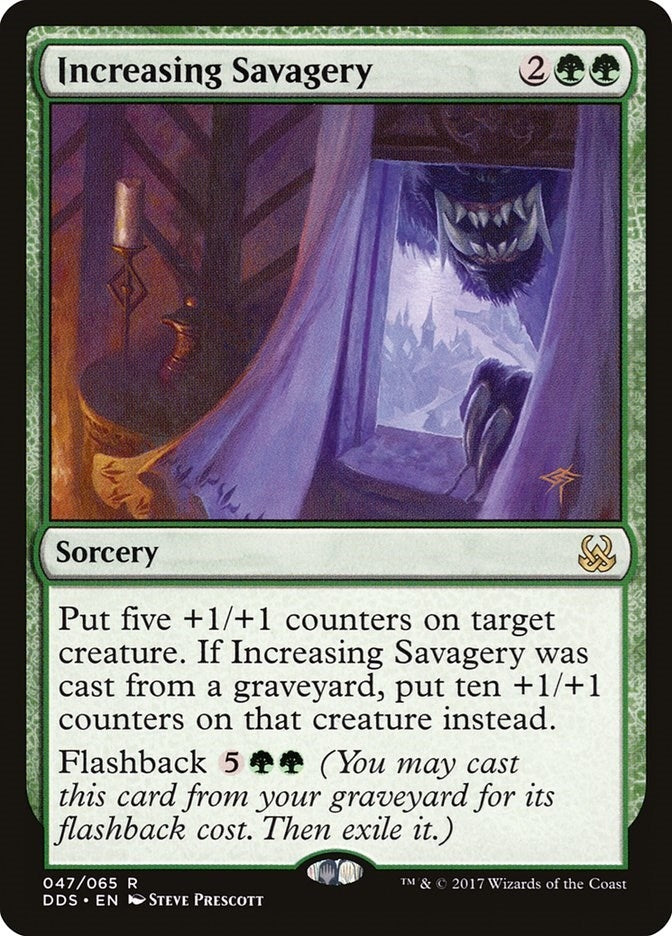 Increasing Savagery (47) [DDS] - MTG Single