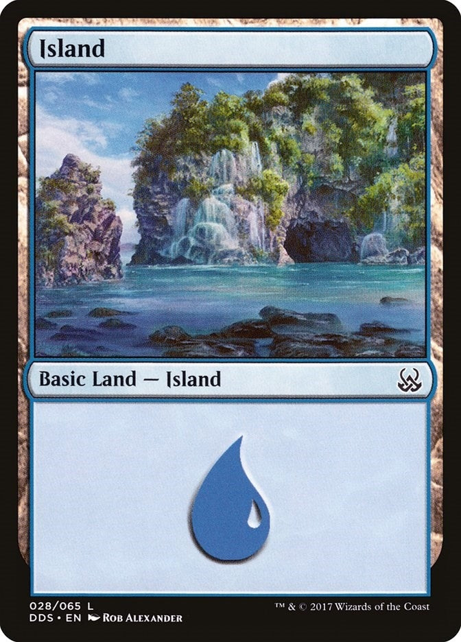 Island (028) (28) [DDS] - MTG Single