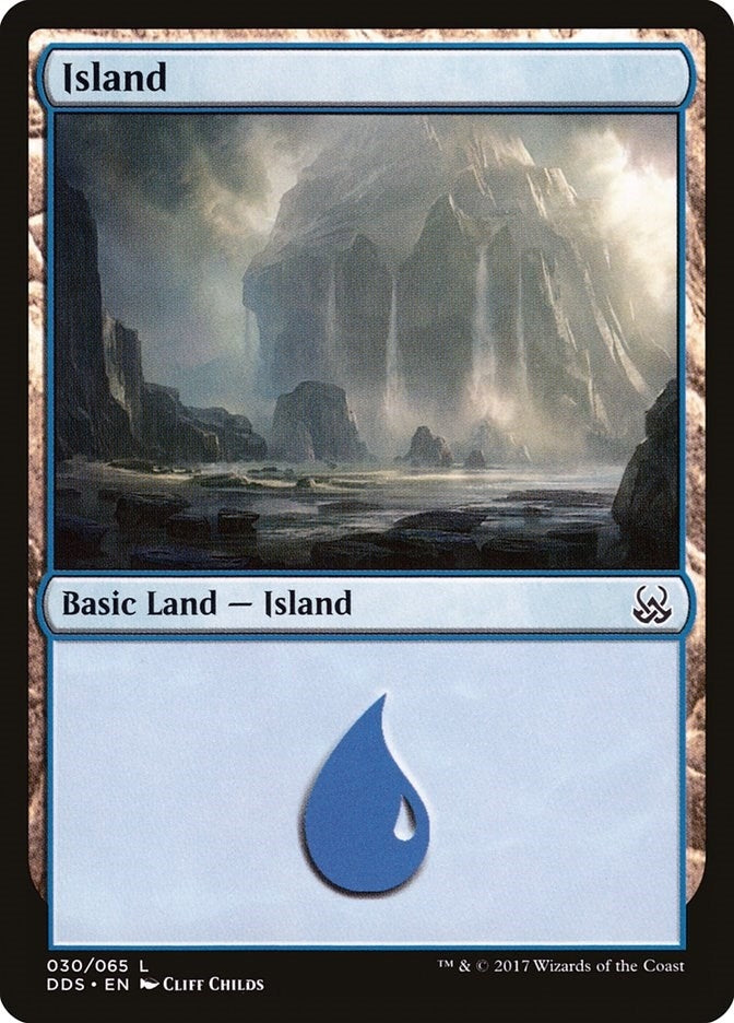 Island (030) (30) [DDS] - MTG Single