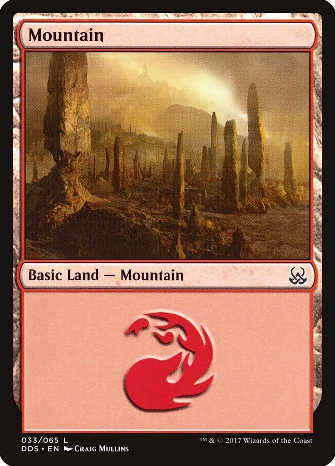 Mountain (033) (33) [DDS] - MTG Single