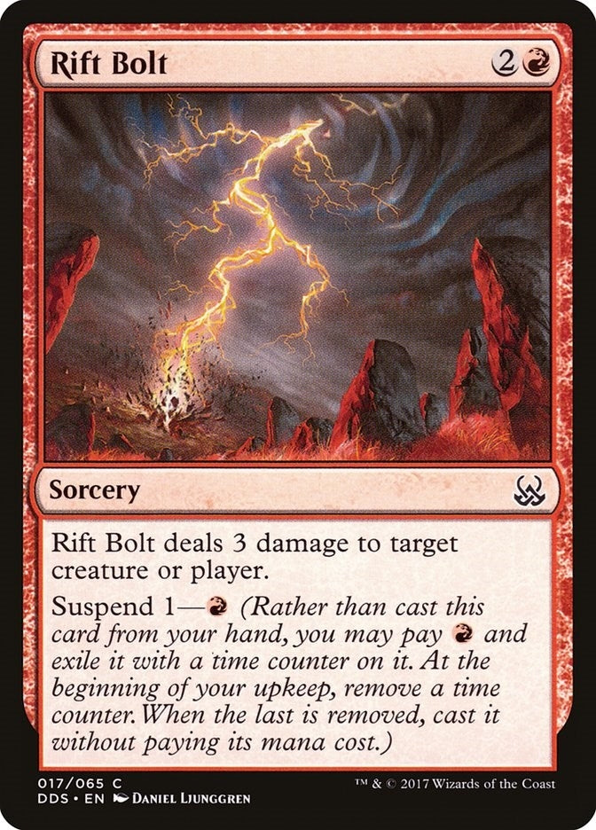 Rift Bolt (17) [DDS] - MTG Single