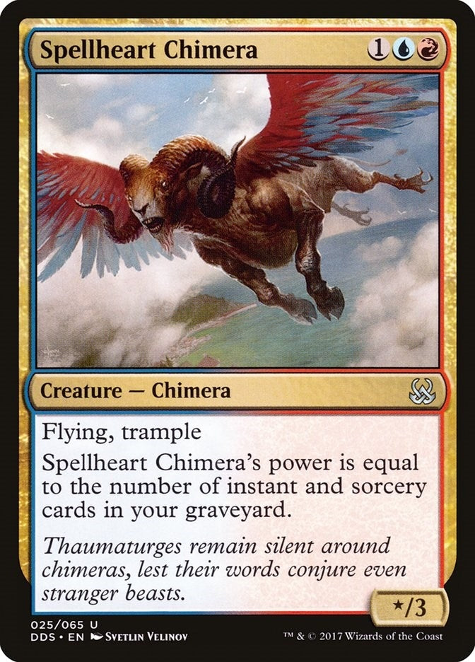 Spellheart Chimera (25) [DDS] - MTG Single