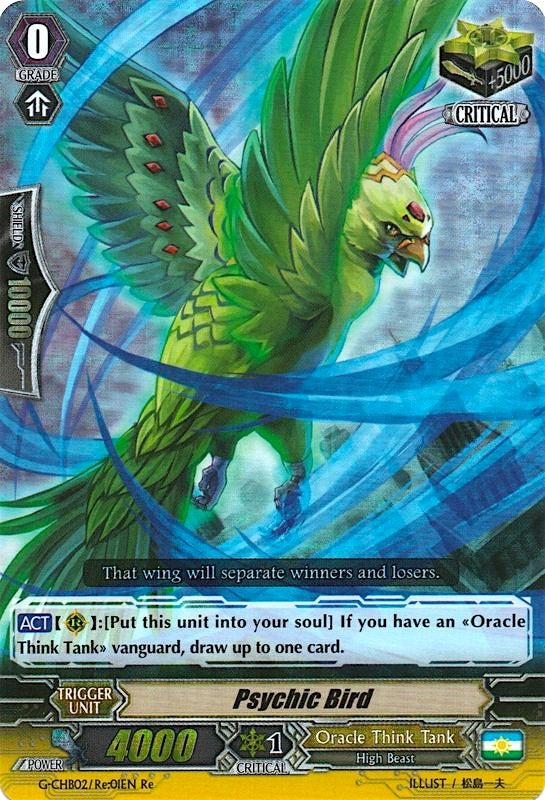 Psychic Bird (201) [G-CHB02] - Cardfight Vanguard Single