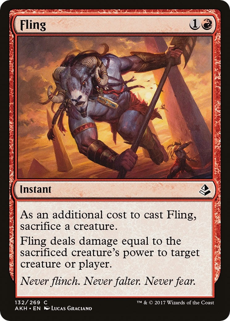Fling (132) [AKH] - MTG Single