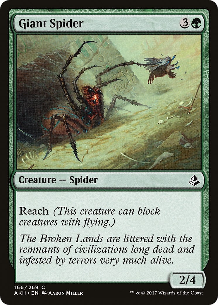 Giant Spider (166) [AKH] - MTG Single