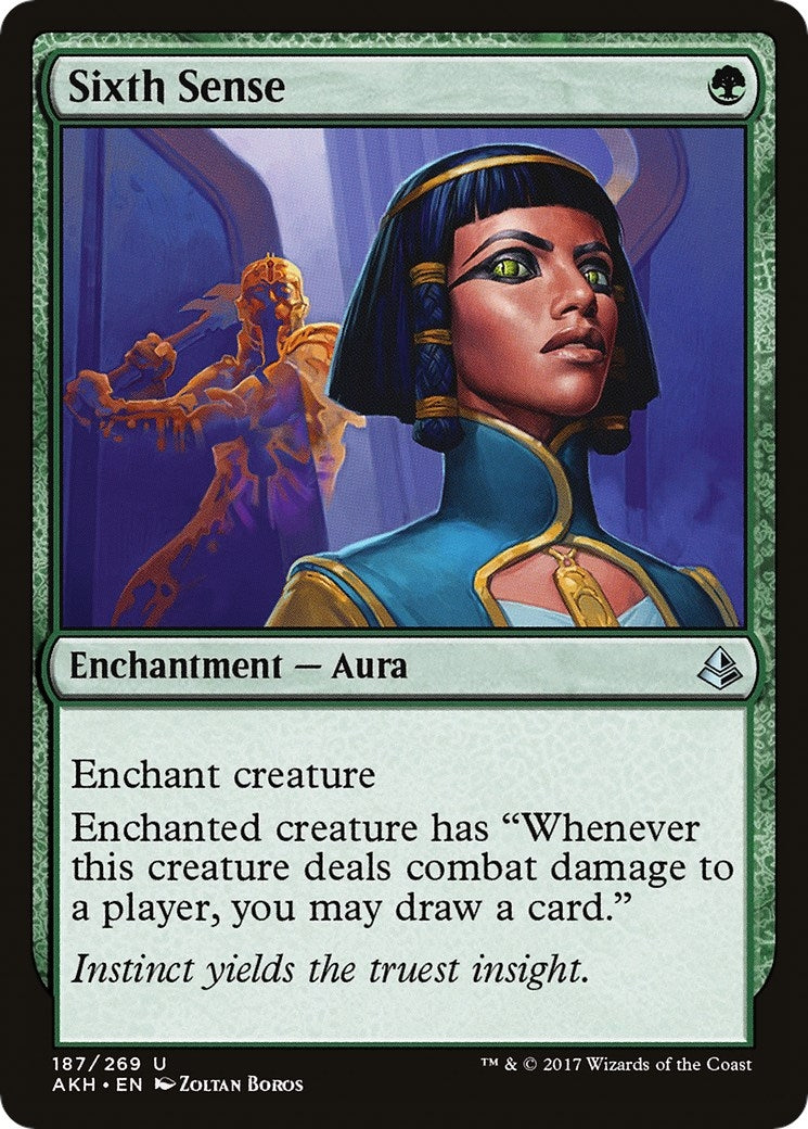 Sixth Sense (187) [AKH] - MTG Single