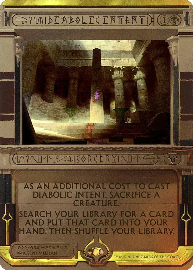 Diabolic Intent (22) [MPS2] - MTG Single