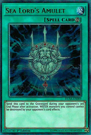 Sea Lord’s Amulet (9) (DUSA) - YuGiOh Single