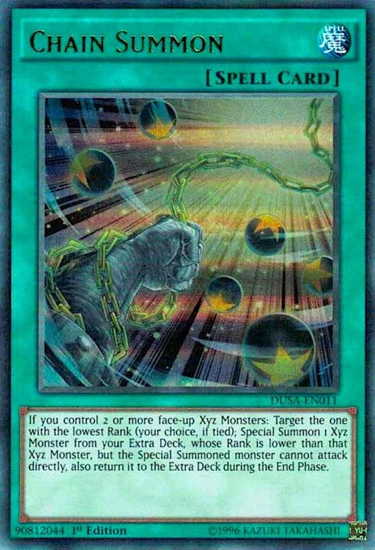 Chain Summon (11) (DUSA) - YuGiOh Single