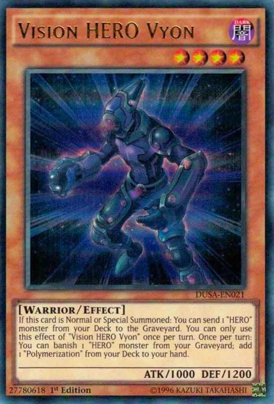 Vision HERO Vyon (21) (DUSA) - YuGiOh Single