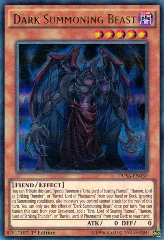 Dark Summoning Beast (30) (DUSA) - YuGiOh Single