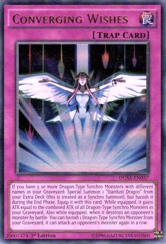 Converging Wishes (37) (DUSA) - YuGiOh Single